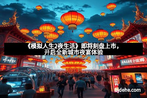 《模拟人生2夜生活》即将刻盘上市，开启全新城市夜宴体验